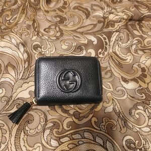 Gucci Black Leather Wallet